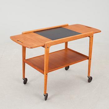 SERVERINGSVAGN, teak, 1960-tal.