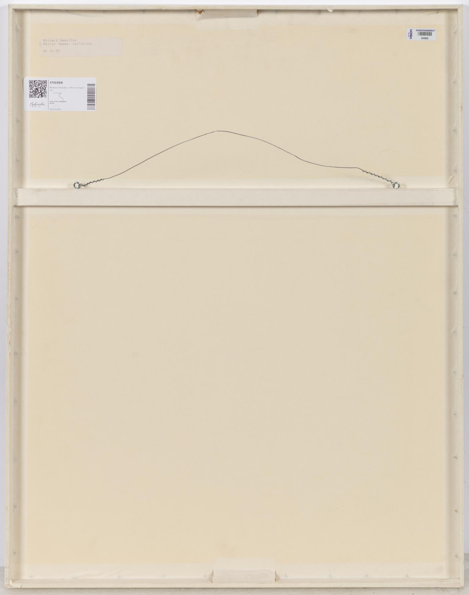 Richard Hamilton, "Mirror Image".