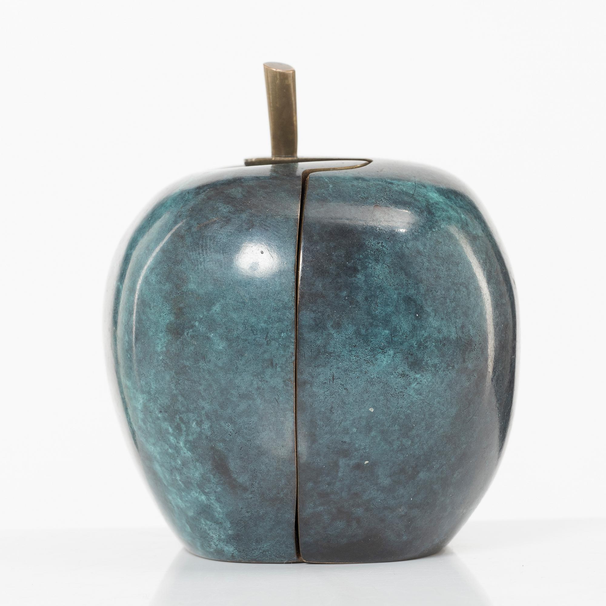 Okänd konstnär, skulptur, brons, signerad.