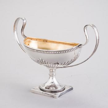 A silver sugar bowl, Suomen Kultaseppä oy, Turku 1922.