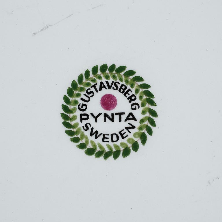 SERVISDELAR, Stig Lindberg, 35 delar, "Pynta", Stig Lindberg, Gustavsberg 1962-65.