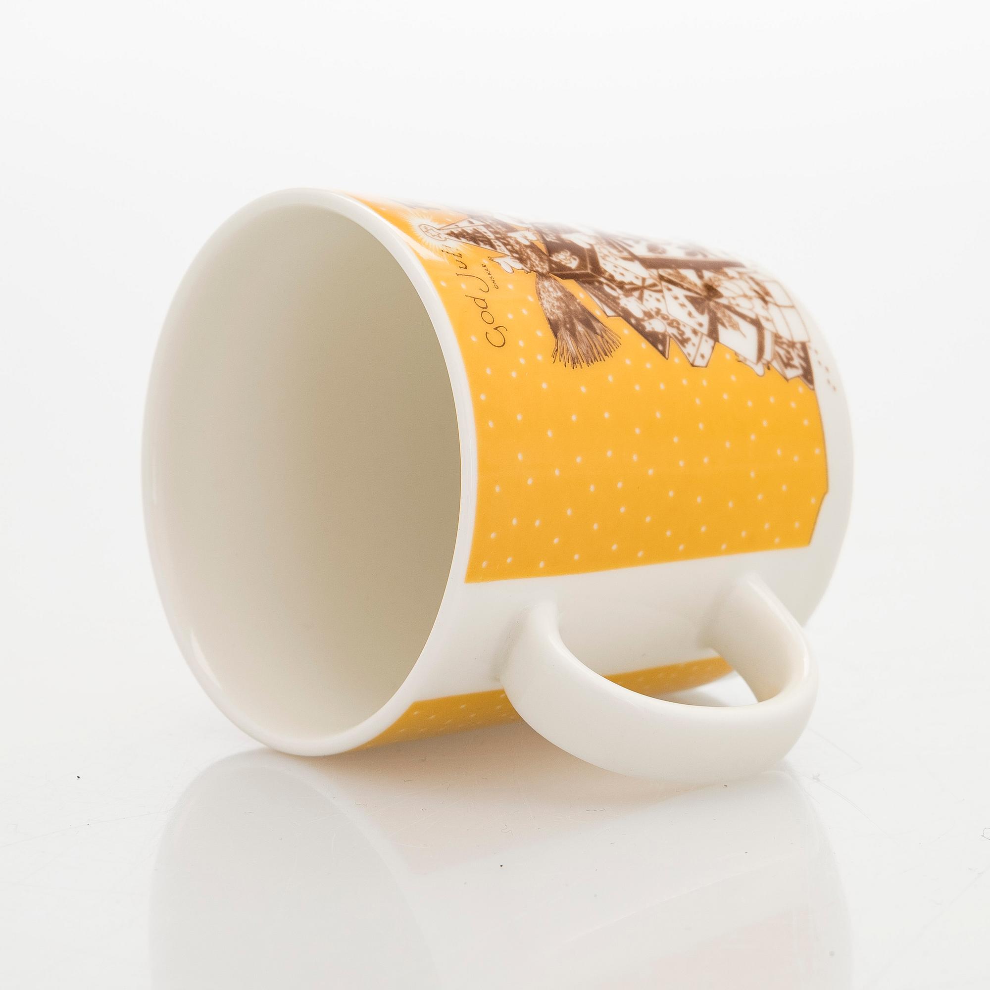 Moomin-mug, porcelain, 'Fazer Café', Moomin Characters, Arabia 2004, numbered 152/400.