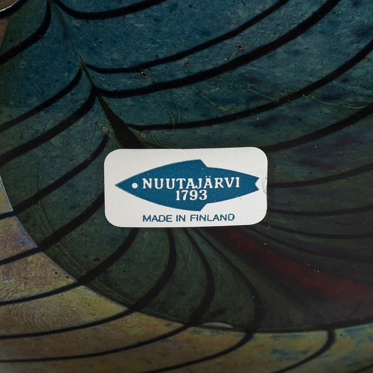 Oiva Toikka, a pair of glass birds, Nuutajärvi, Notsjö, Iittala, Finland.