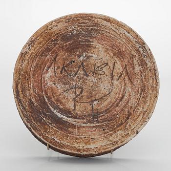 Raija Tuumi, fat, chamotterat stengods, signerad ARABIA RT.