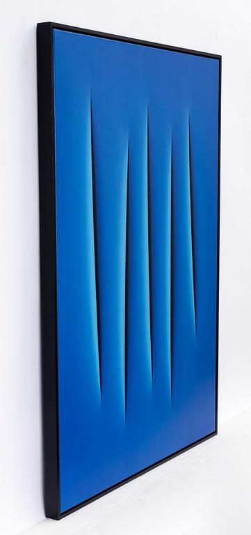 Ralf Arzt, "Trompe l'oeil Hommage à Fontana 2.0 III".