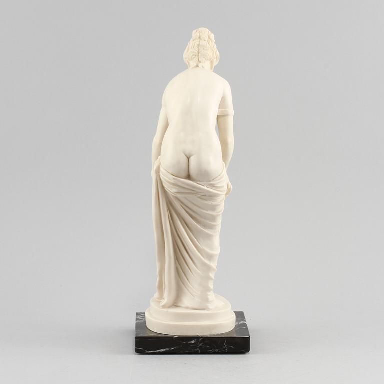 SKULPTUR, konstmassa, efter A. Santini, Italien, omkring 1900-talets mitt.