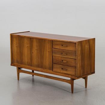 SIDEBOARD, valnöt, 1950/60-tal.