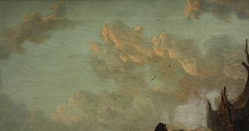 OKÄND KONSTNÄR, olja på duk, 1800-tal.