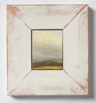 Peter Frie, oil on panel, signed and dated -92 on verso.