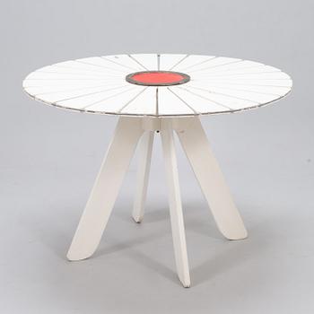 ALVAR AALTO, a 1960/1970's  'Aurinko' (Sun-series), garden table for Artek.