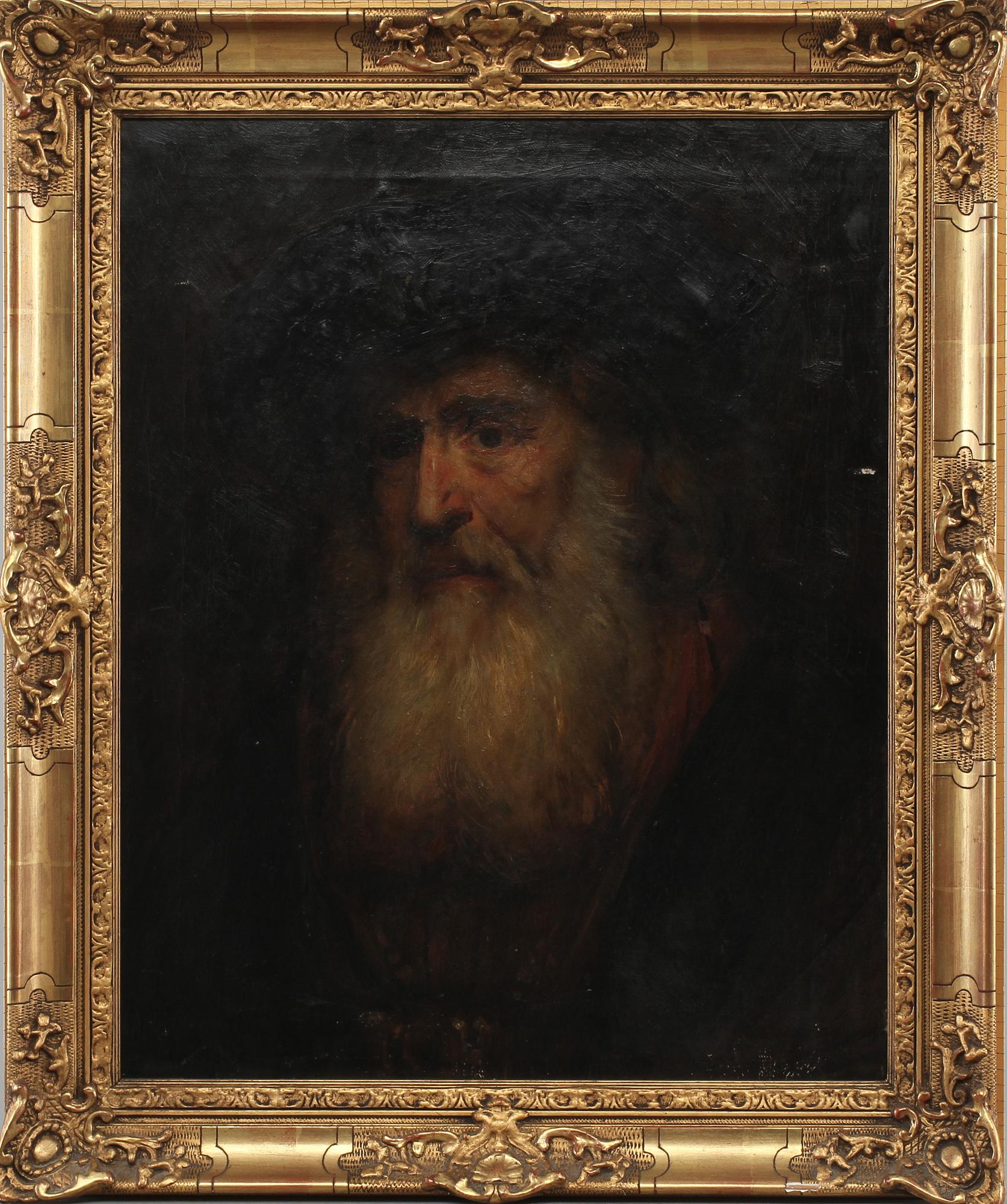 OKÄND KONSTNÄR, olja på duk, 1800-tal, ej signerad.