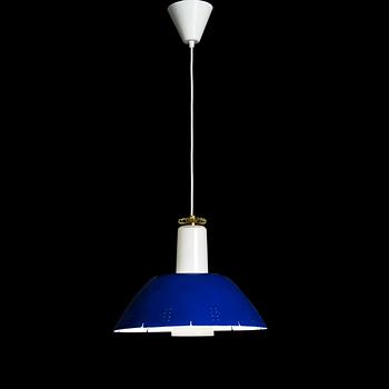 PAAVO TYNELL, A PENDANT LAMP. Manufactured by Idman, 1950s.