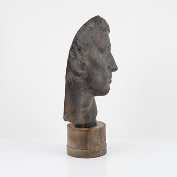 A iron sculpture, 20th century.