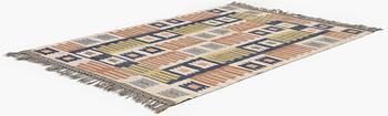 Märta Måås-Fjetterström, a "Porslinsmattan" carpet, flat weave, c. 205 x 140 cm, signed AB MMF.