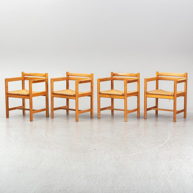 BØRGE MOGENSEN, four 'Asserbo' chairs, Karl Andersson & Söner.