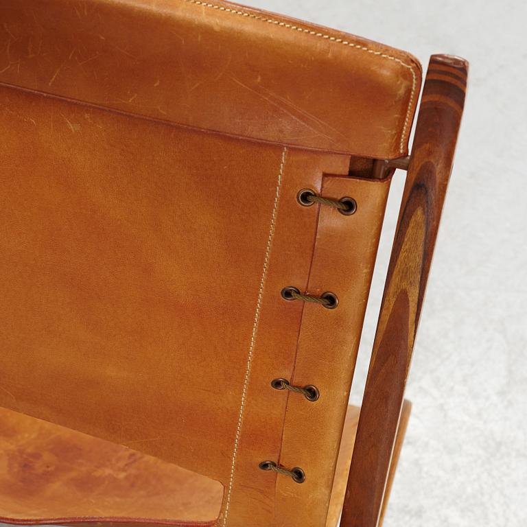 A Peter Hvidt & Orla Mølgaard Nielsen 'X-Chair', Fritz Hansen, Denmark, second half of the 20th c.