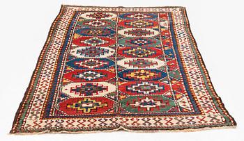 A Moghan rug, Kazak region, south Caucasus, c. 220 x 129.