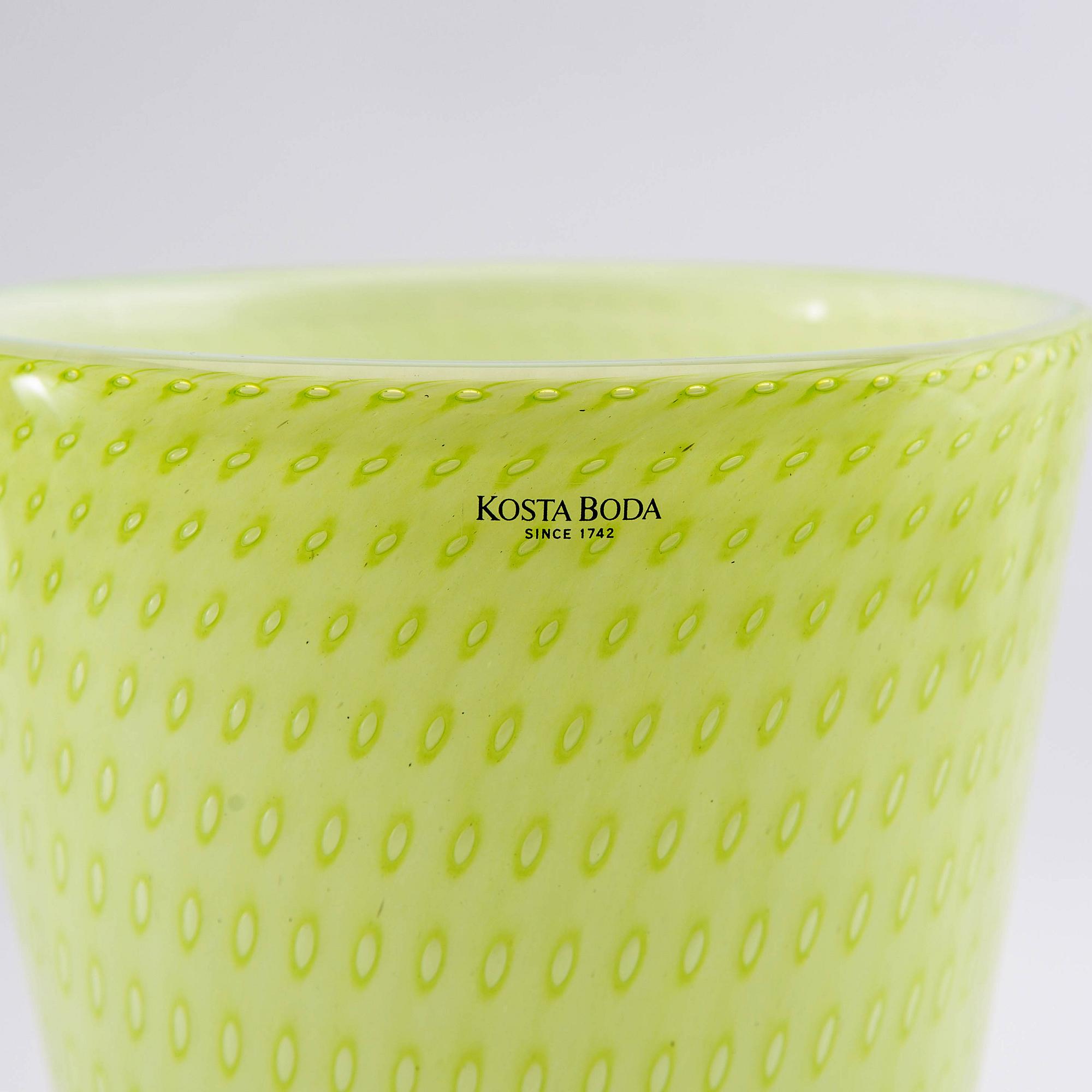 Gunnel Sahlin, Vas Kosta Boda 1900-talets senare del.