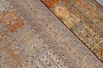 A carpet, Silk Kashmir, sk 24X24 297 x 186 cm.