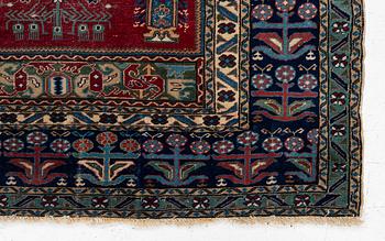 Prayer rug, possibly Kula, approx. 163 x 114 cm.
