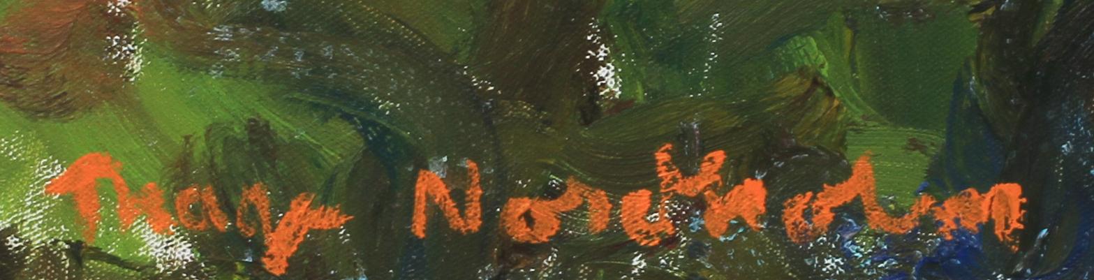 THAGE NORDHOLM, olja på duk, sign.
