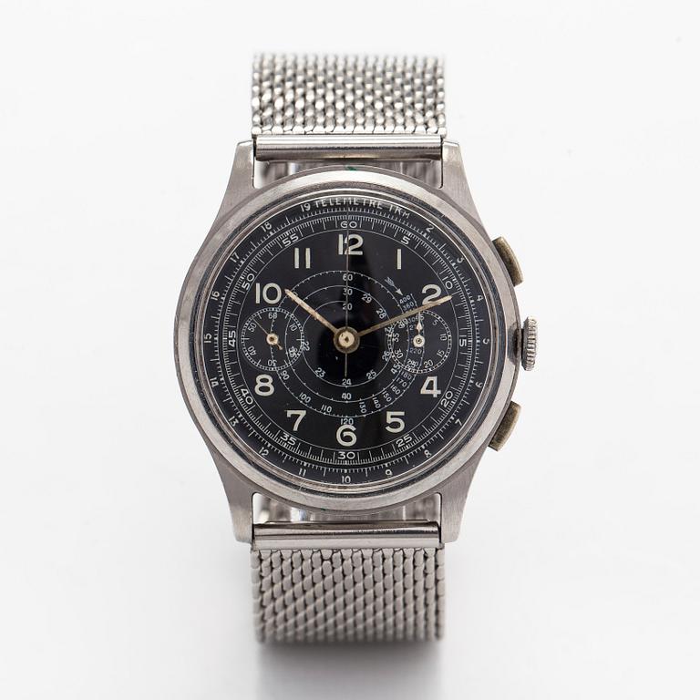 Armbandsur, "Telemetre", kronograf, 38 mm.
