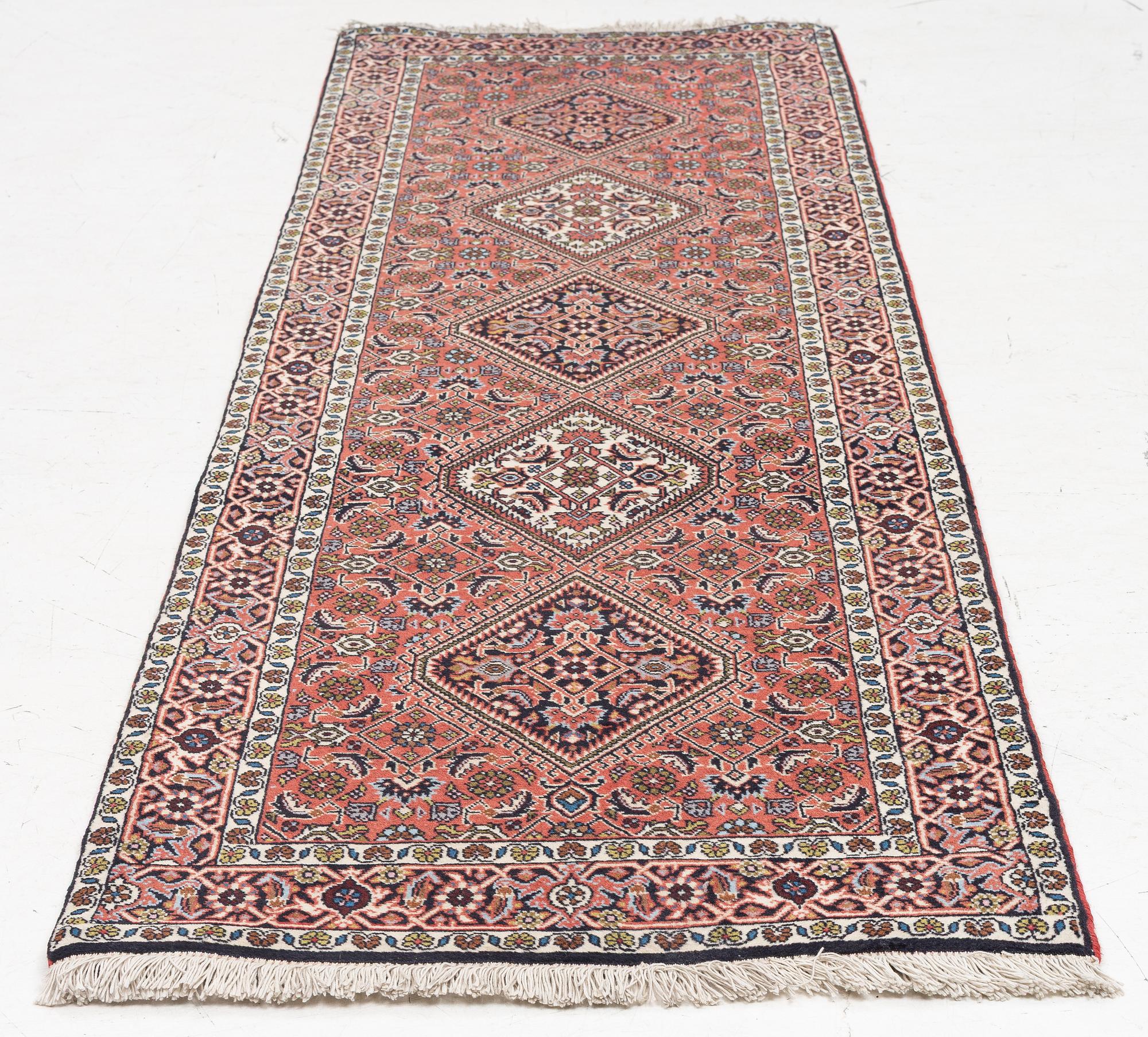Gallery carpet, Bidjar. approx. 250 x 72 cm.