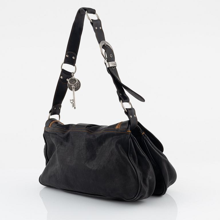 Christian Dior, a leather 'Gaucho saddle bag'.