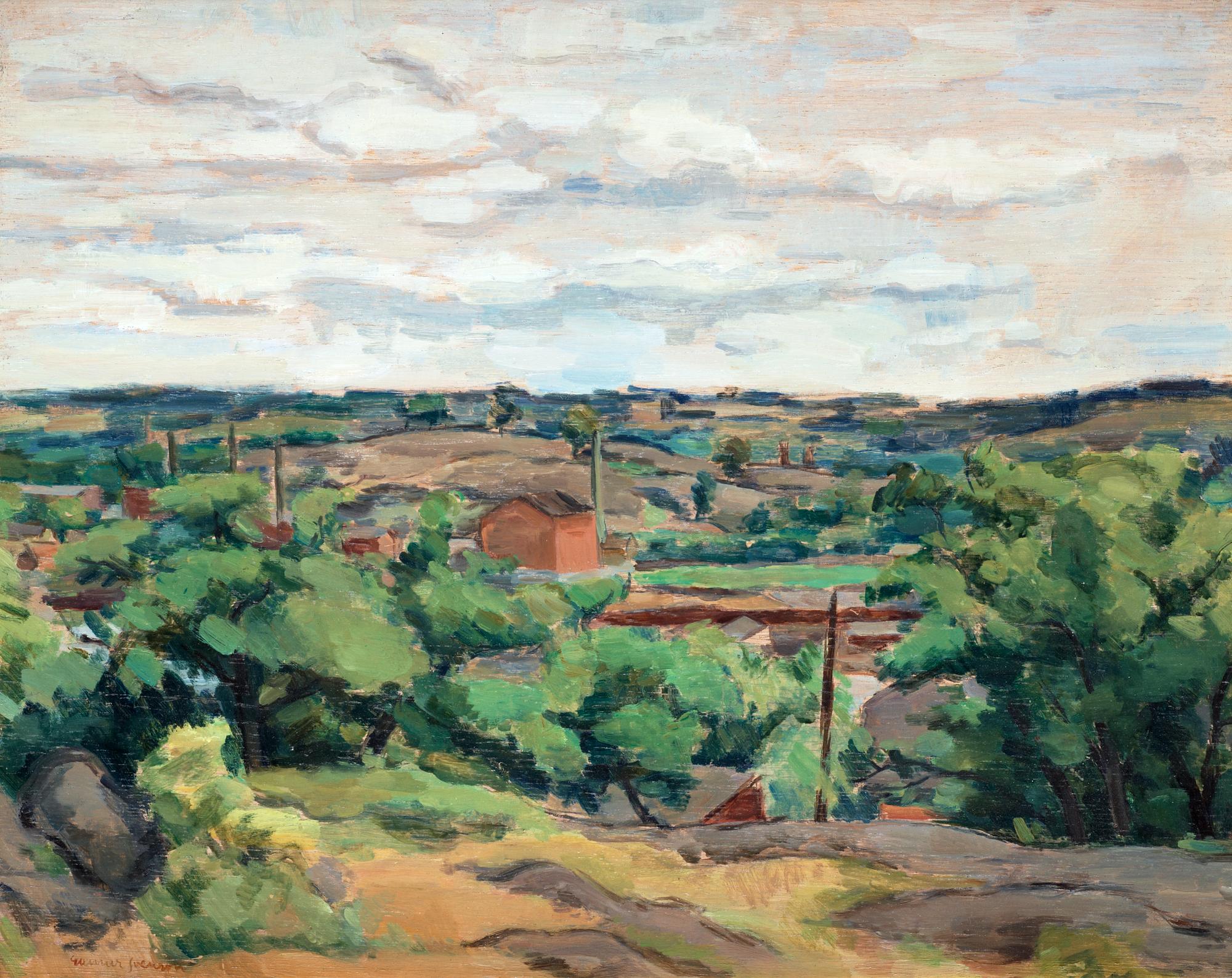 Gunnar Svenson, Stockholmsvy, Reimersholme.