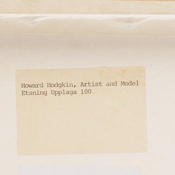 Howard Hodgkin, etsning, 1980. Signerad och daterad.