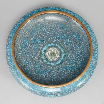 A cloissnné censer, Qing dynasty, circa 1900.