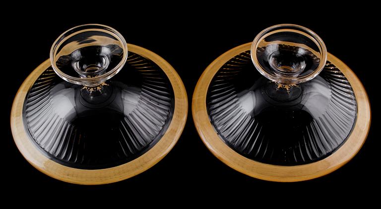 TAZZOR, 1 par, glas, Frankrike, 1900-talets första hälft.