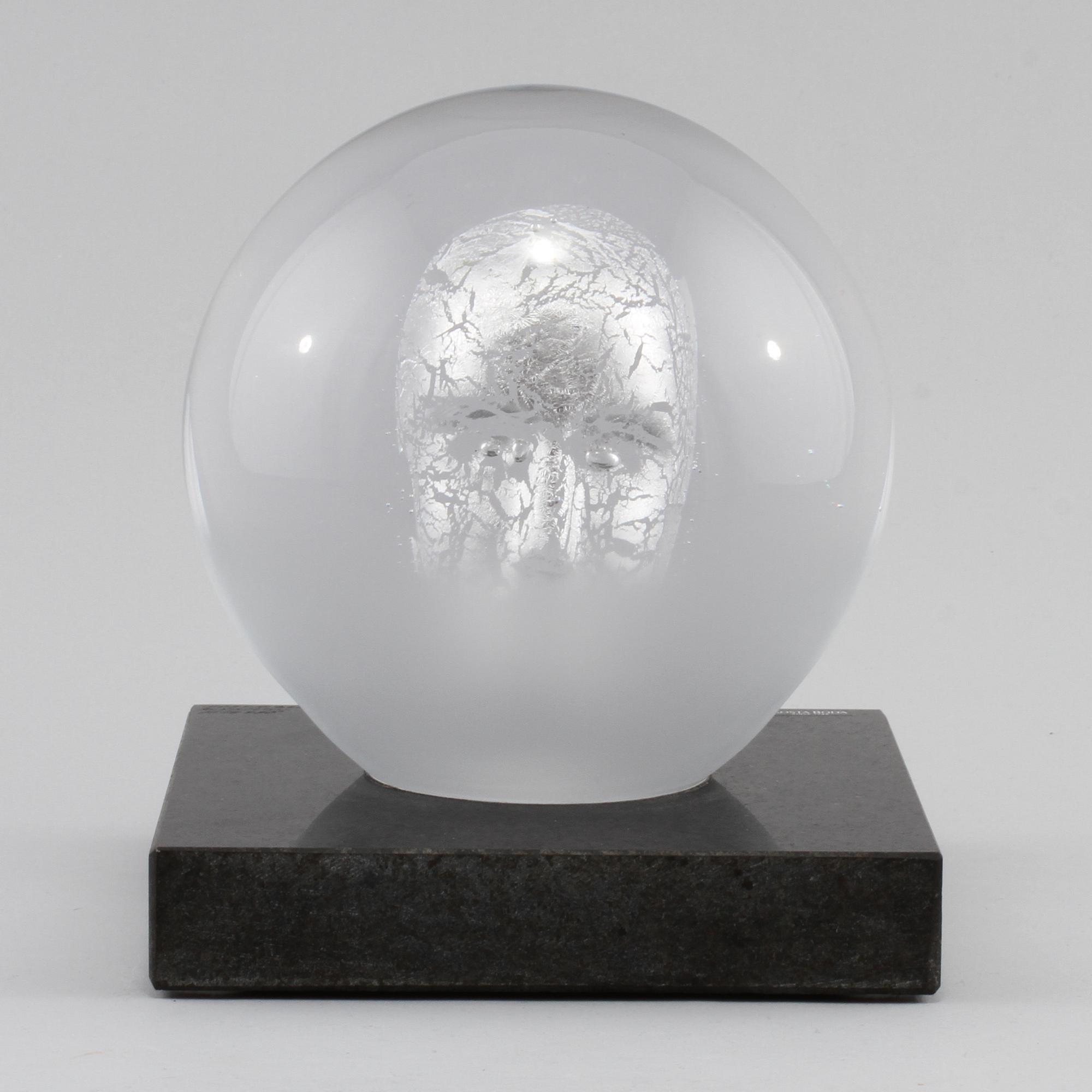 SKULPTUR, glas, Bertil Vallien, Kosta Boda, sent 1900-tal.