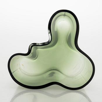 Alvar Aalto, a glass vase, signed  Alvar Aalto 5409/7000 1988.