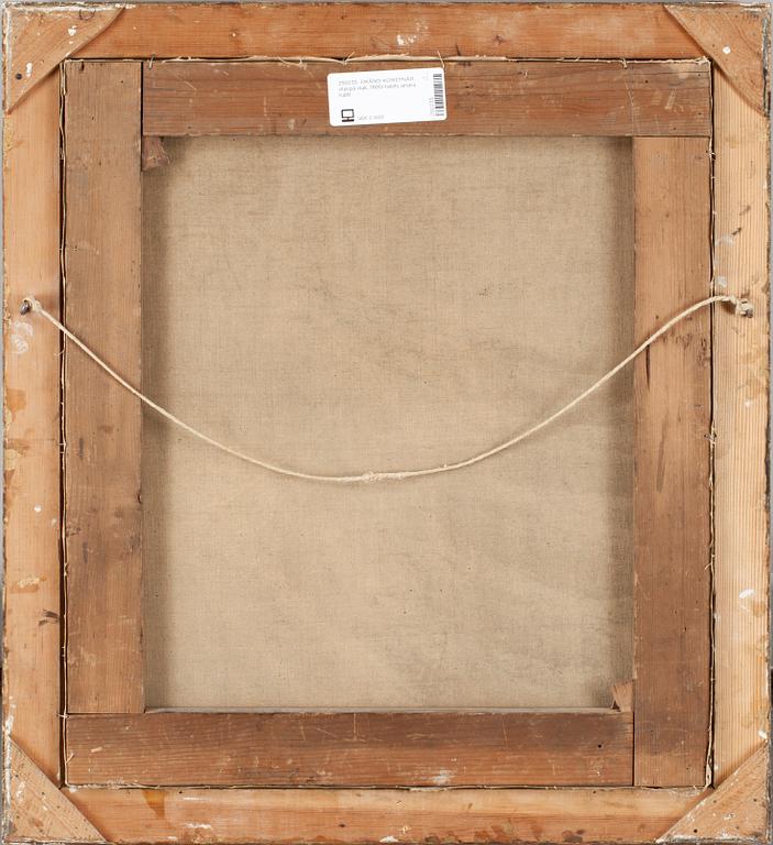 OKÄND KONSTNÄR, olja på duk, 1800-talets andra hälft.