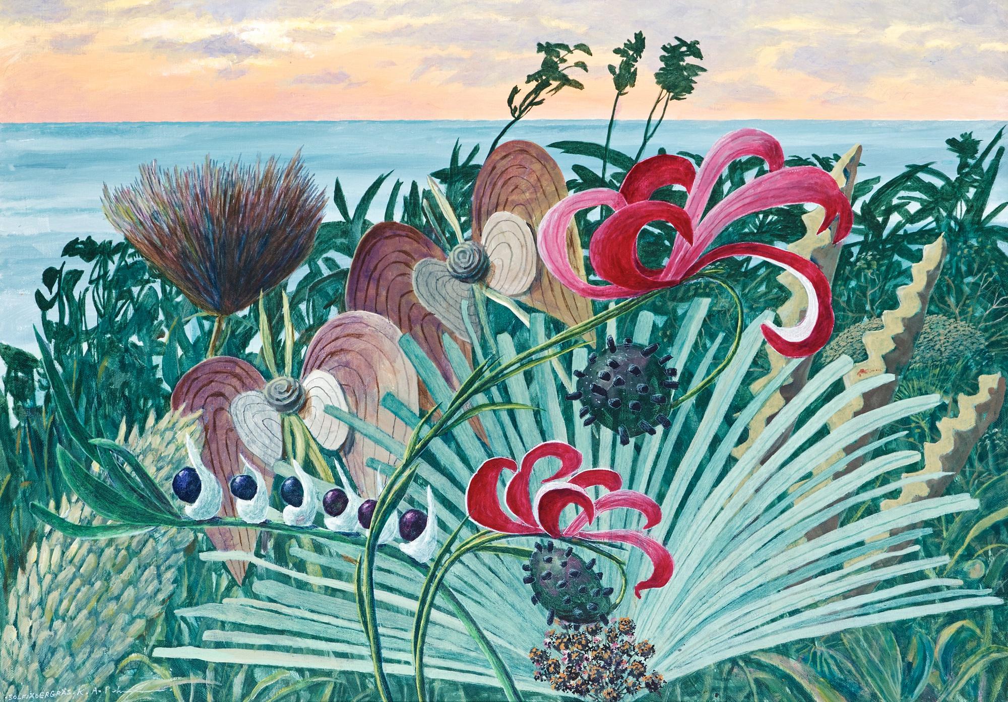 Karl Axel Pehrson, "Solfjädergräs".