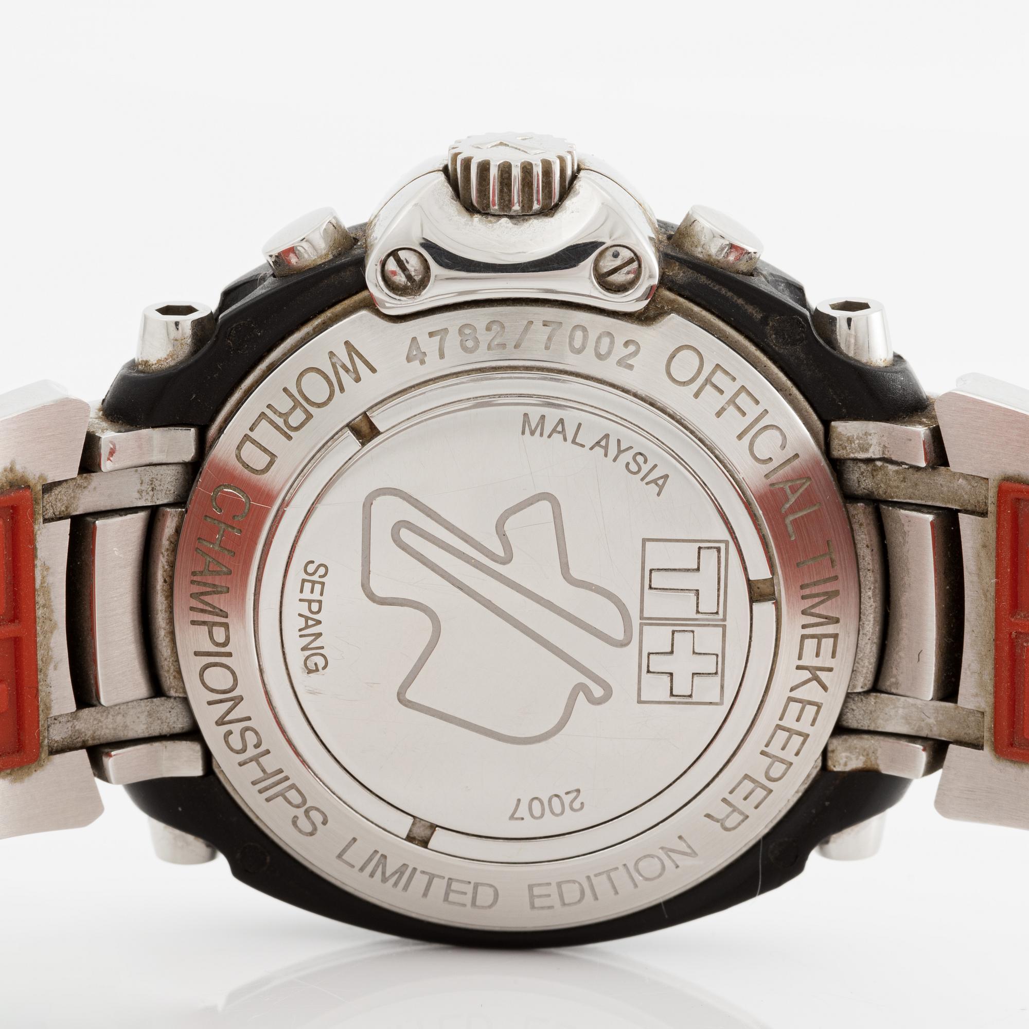TISSOT, T-Race, Moto GP, chronograph, wristwatch, 42 mm.