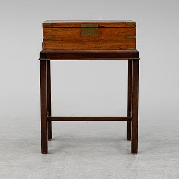 A writing box, 19th / 20th century.
