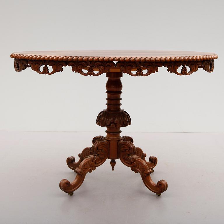 SALONGSBORD, 1800-talets andra hälft.