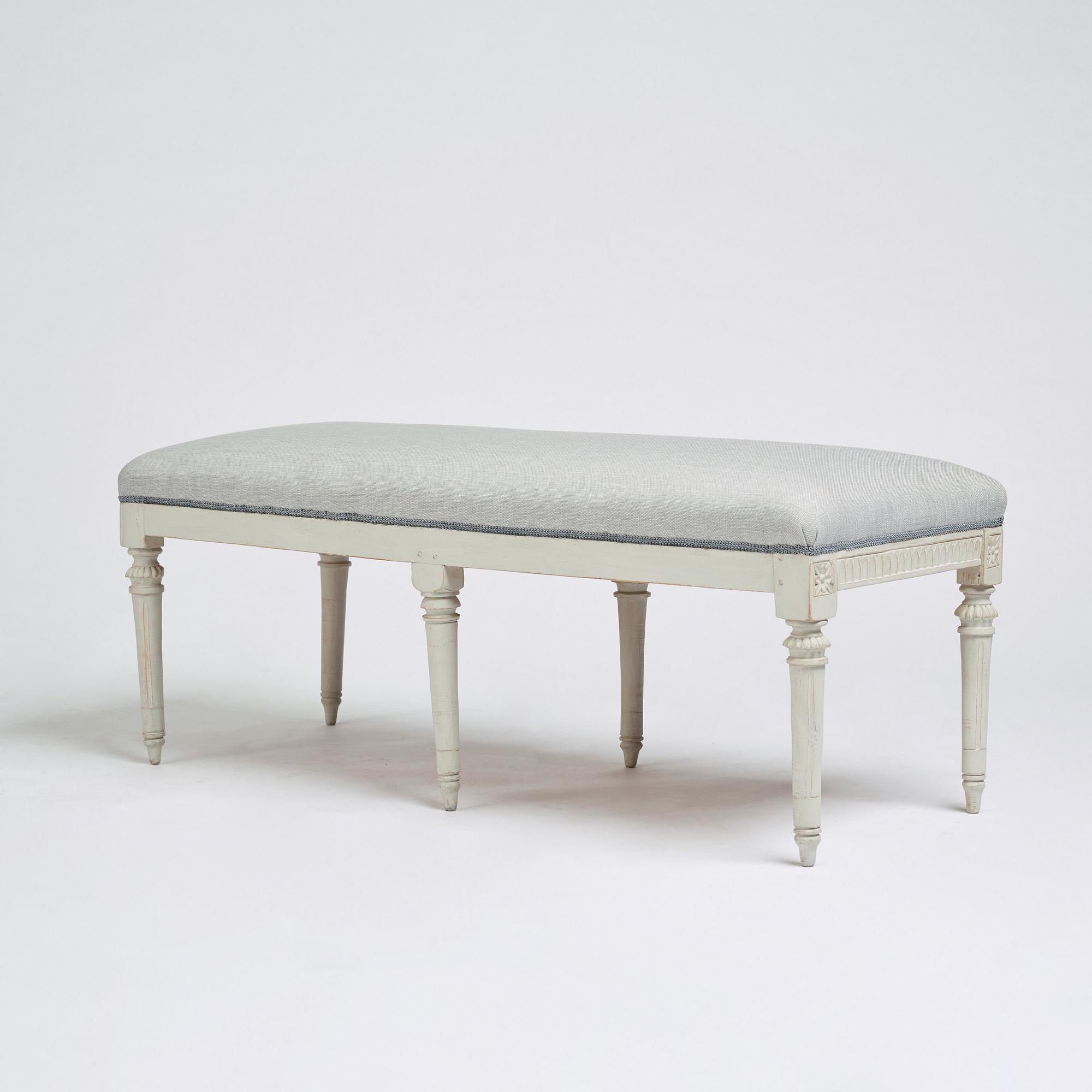 A Gustavian bench from Lindome by Anders Andersson.