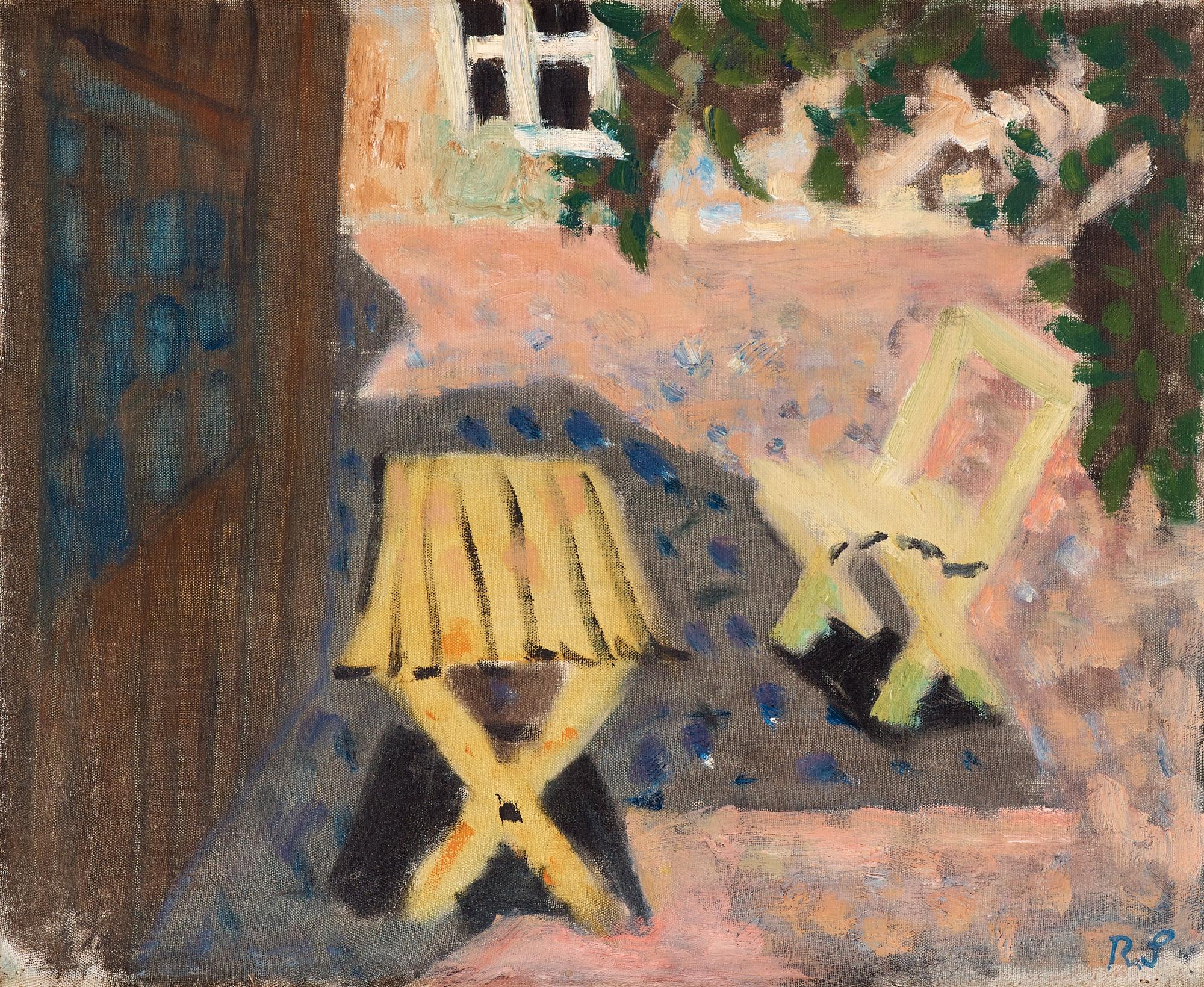 Ragnar Sandberg, "Trädgårdsmöbler".