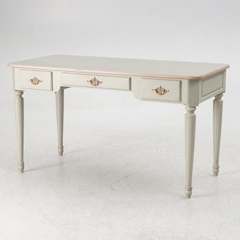 A Gustavian style desk with a chair, Åmells Möbler.