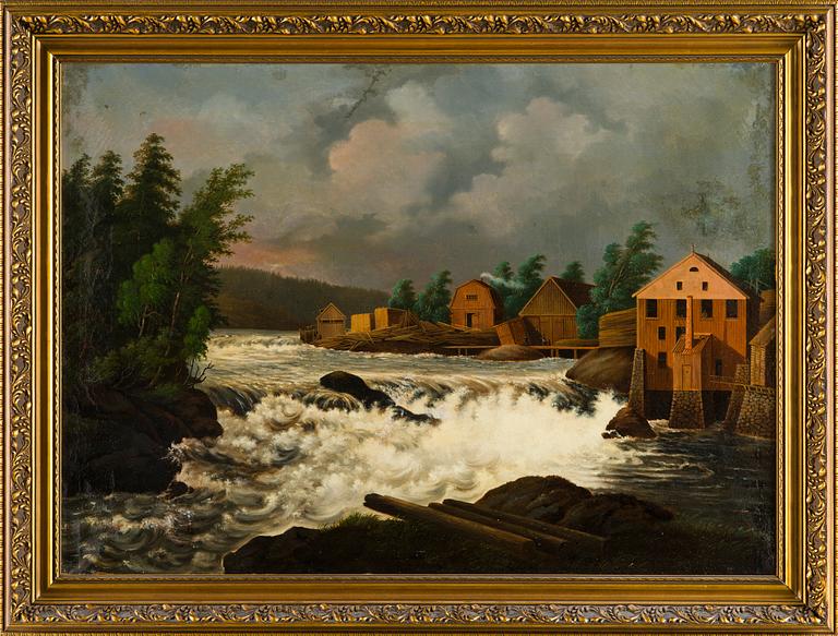 Lennart Forstén, Koskimaisema.