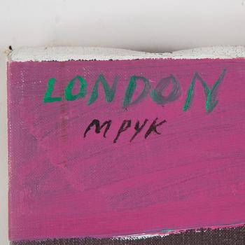 MADELEINE PYK, oil on canvas, signed M Pyk London.