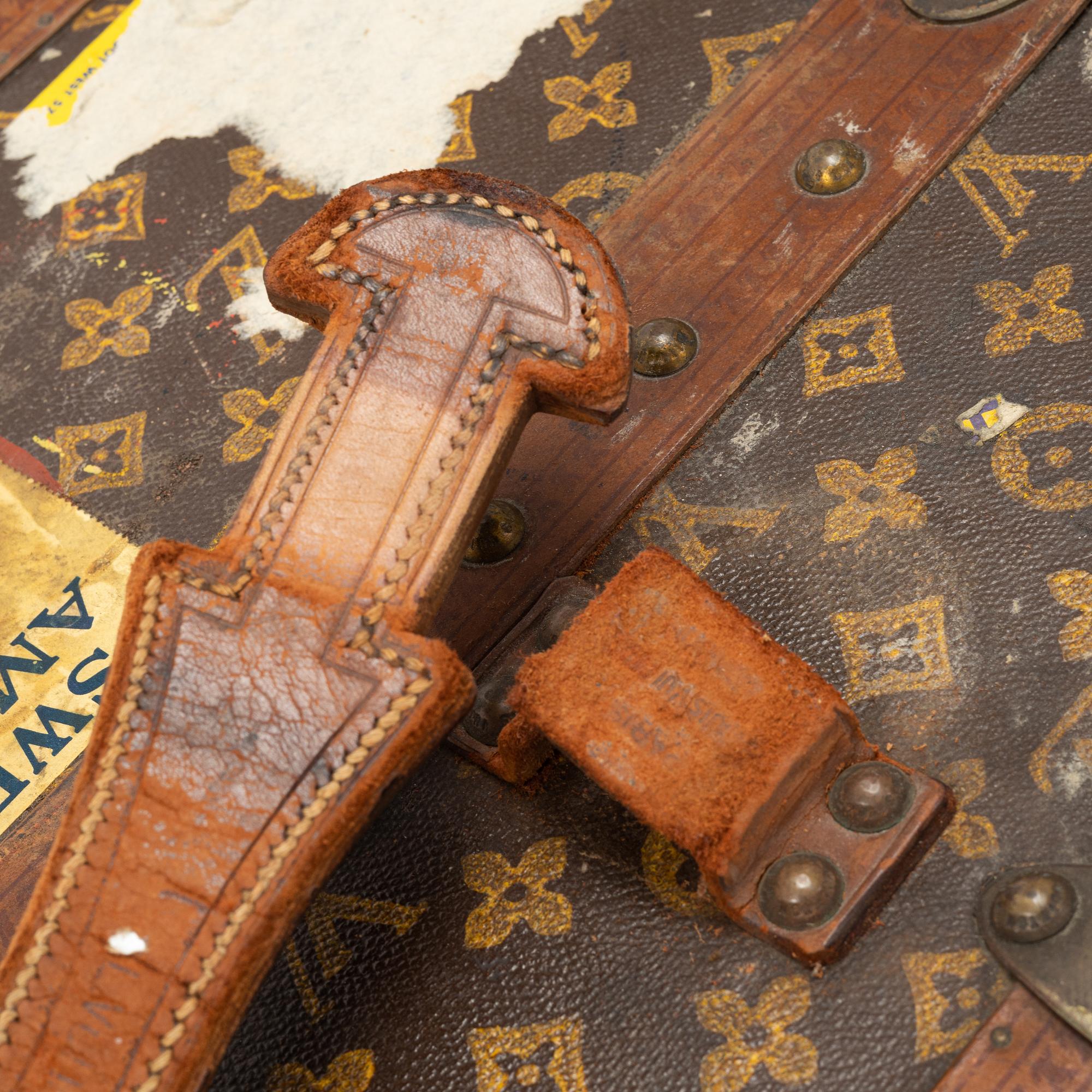 Louis Vuitton, A late 19th century trunk.