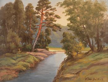 Arthur Heickell, Flodlandskap.