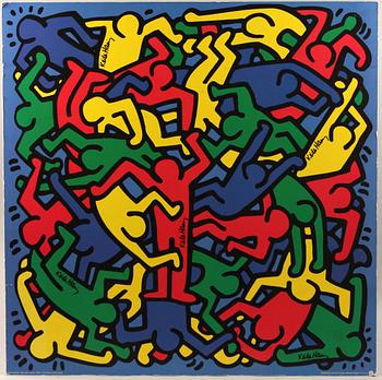 KEITH HARING, efter, affisch.