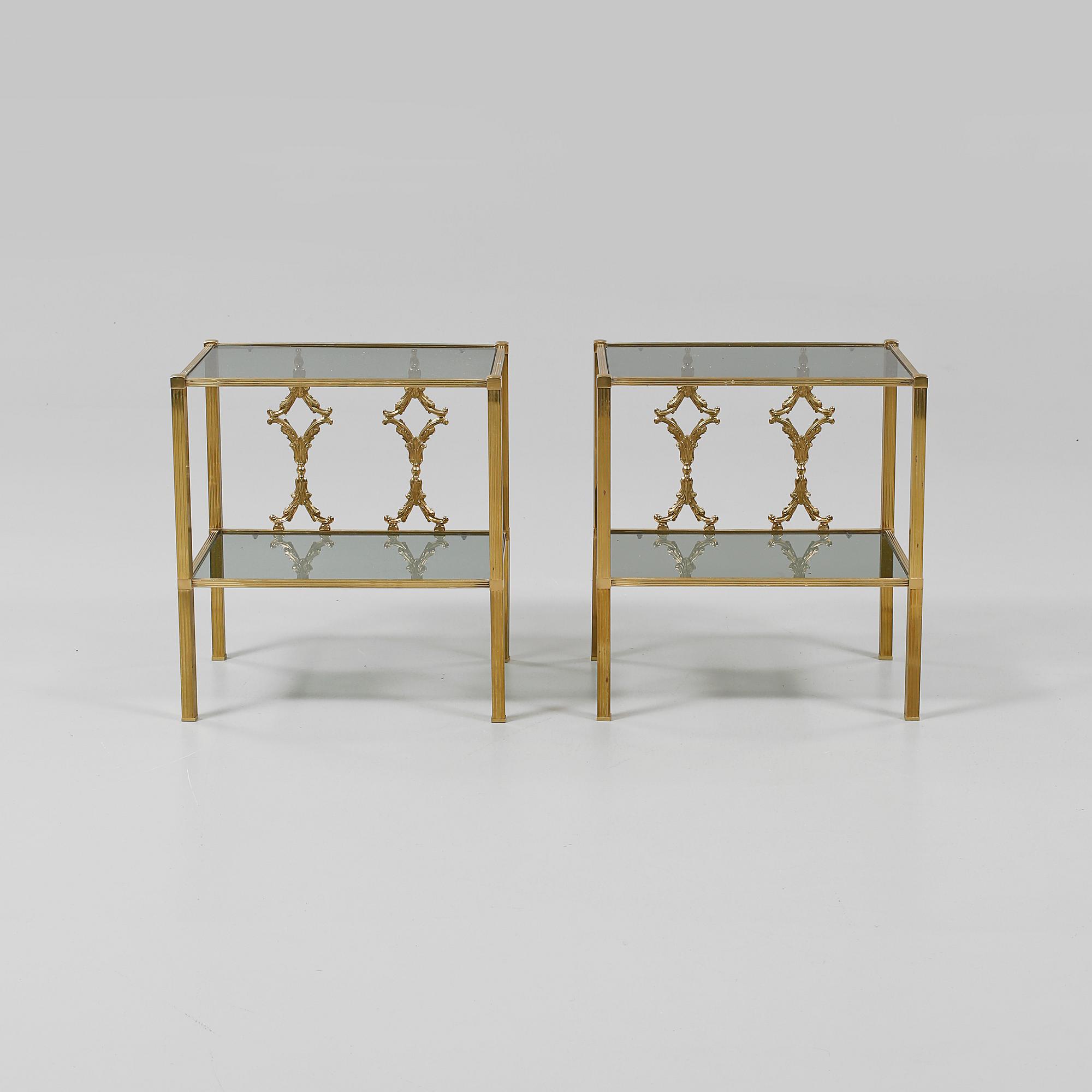 SIDOBORD, ett par, 1900-talets andra hälft.