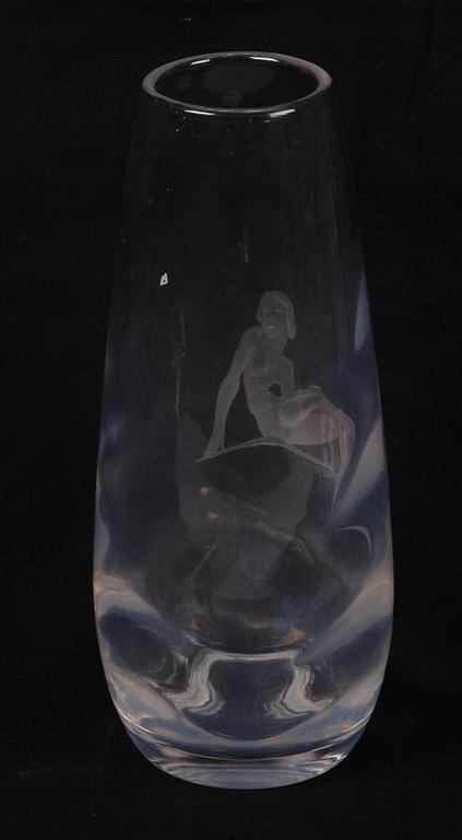 VAS, glas, Kosta, sign Bergh, dat 1939.