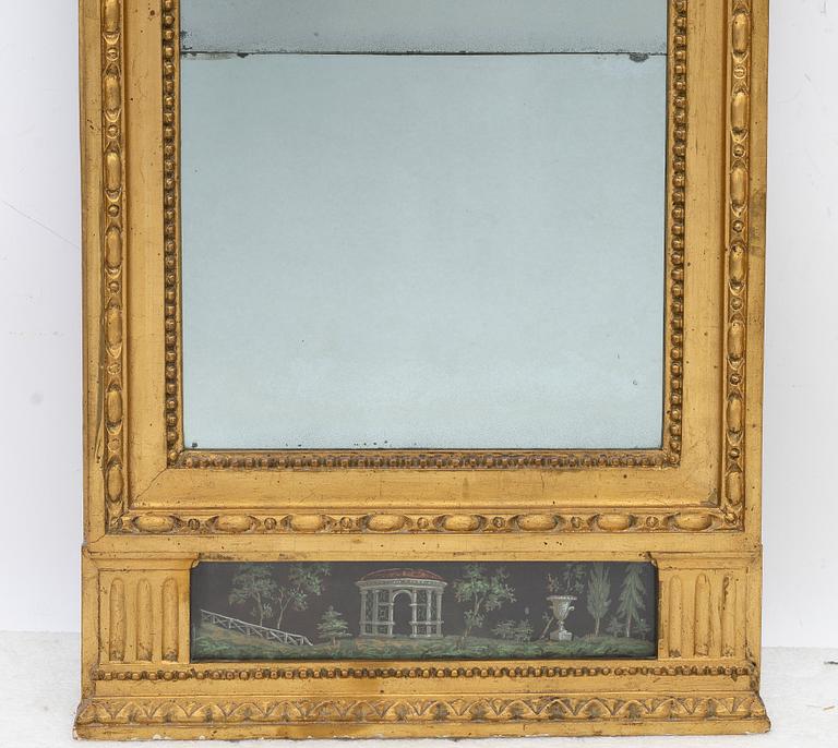 Georg Lindberg, A late Gustavian mirror, Stockholm 1801.